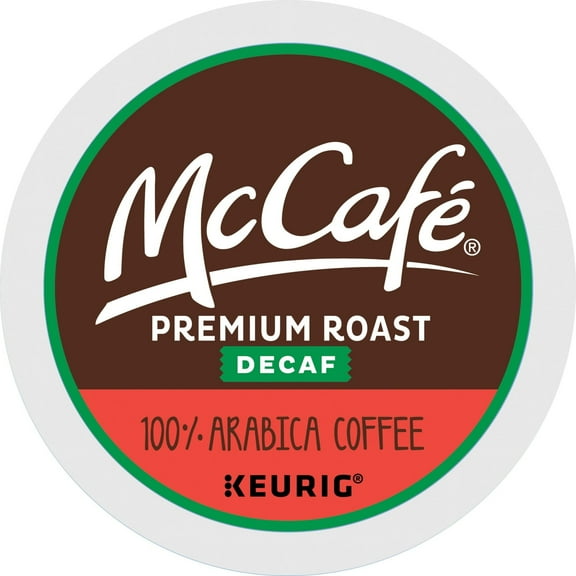 McCafe Premium Roast Decaf Coffee Single-Serve K-Cup®, 0.34 Oz, Carton Of 24