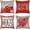 Happy Valentine Love Heart, variant on Summer Beach Throw Pillow Covers 18 x 18 Inch Blue Ocean Sea Shell Coral Conch Starfish Summer Cushion Case for Sofa Couch Set of 2 Coastal Pillowcase Square