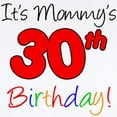 thumbnail image 2 of CafePress - It's Mommy's 30Th Birthday Infant Bodysuit - Baby Light Bodysuit, Size Newborn - 24 Months, 2 of 4