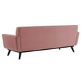 thumbnail image 5 of Tufted Sofa, Velvet, Pink, Modern Contemporary Urban Design, Living Lounge Room Hotel Lobby Hospitality, 5 of 7