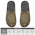 thumbnail image 5 of IAUYY Memory Foam House Slippers Suitable for Both Men and Women. Comfortable, Anti-Slip Plush Flat-Bottomed Slippers The Best Holiday Gift Set Against A Black Background, 5 of 9