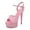 Red, variant on Bmisegm High Heels Stiletto Sexy Solid Color Platform 15cm High Heel Sandals for Women Summer Sandals Women Summer Blue 8.5