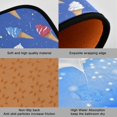 thumbnail image 2 of 2-Piece Kitchen Mat Set Non Slip Washable Floor Mats Decorative Rugs for Kitchen Sink Laundry Ice Cream Cones and Shooting Stars, 2 of 7