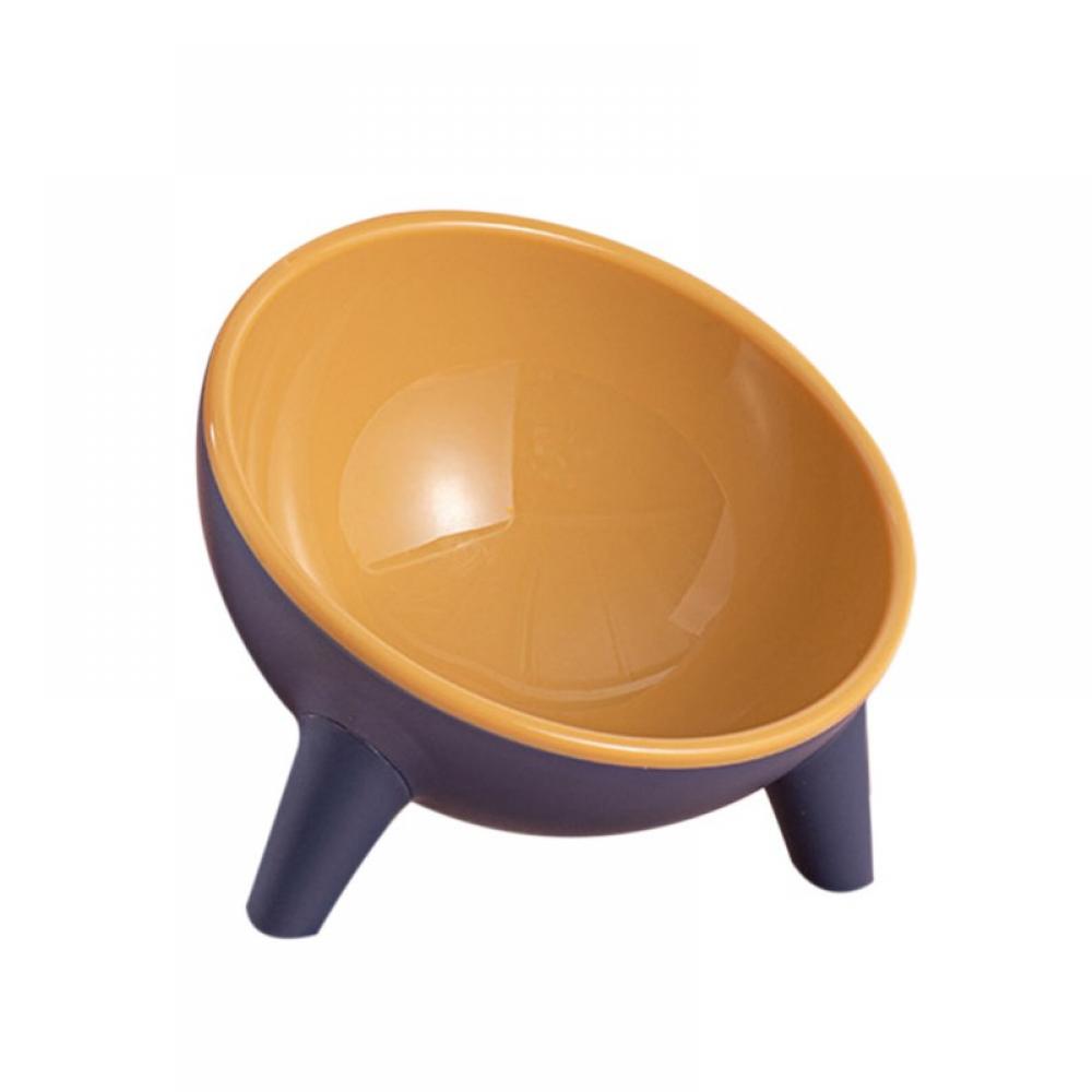 Naturalour Raised Cat Food Bowls with Stand, Cat Dishes for Food or