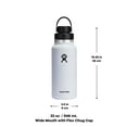 thumbnail image 6 of Hydro Flask 32 Oz Wide Flex Chug Cap Black, 6 of 8