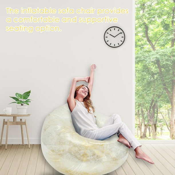 Plastic Chair Inflatable Blow Up Chair Pcapzz Clear Inflatable