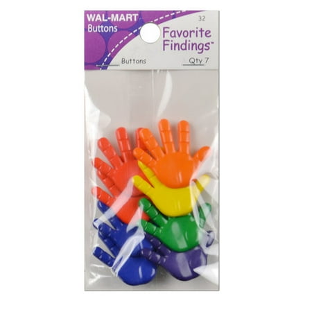 Favorite Findings High Five Buttons, 7 Count