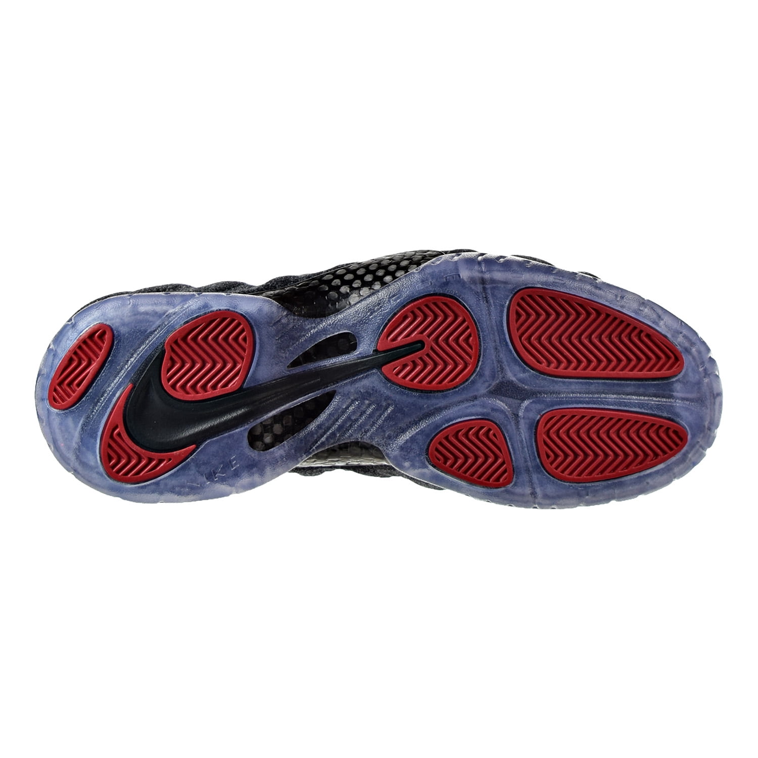 Mens Nike Air Foamposite Pro Fleece Wool Dark Grey Heather Black