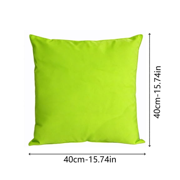 SLYNSHome Outdoor Waterproof Throw Pillow Cover Decorative Square Pillows Cushion Case Patio Pillows for Couch 16x16 inch