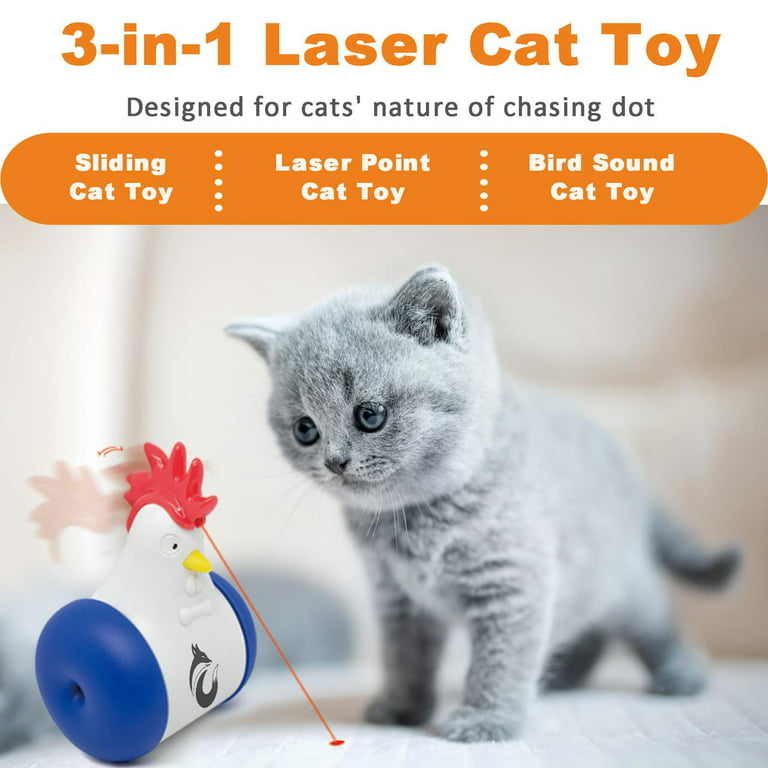 3-in-1 Rechargeable Laser Pointer for Cats