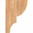 thumbnail image 3 of 3 1/2"W x 8"D x 12"H Ridgewood Smooth Corbel, Western Red Cedar, 3 of 9