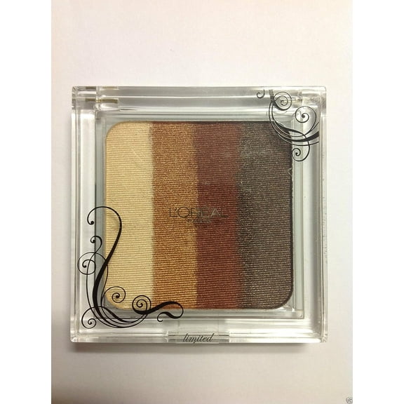 Loreal Wear Infinite Pressed Quad Eye Shadow Romantic Copper Satin #947 Limited Edition.