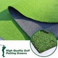 thumbnail image 5 of Fas Home Golf Putting Green Turf 12FTX20FT, 0.47" Multi-use Artificial Grass Rug Indoor/Outdoor Carpet, Golf Hitting Practice Mat at Home,Fake Grass Landscape for Décor, 5 of 6