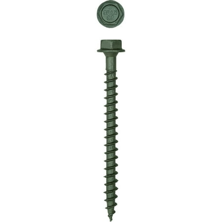 

Spax PowerLags 5/16 In. x 3-1/2 In. Hex Head Exterior Structure Screw (50 Ct.)