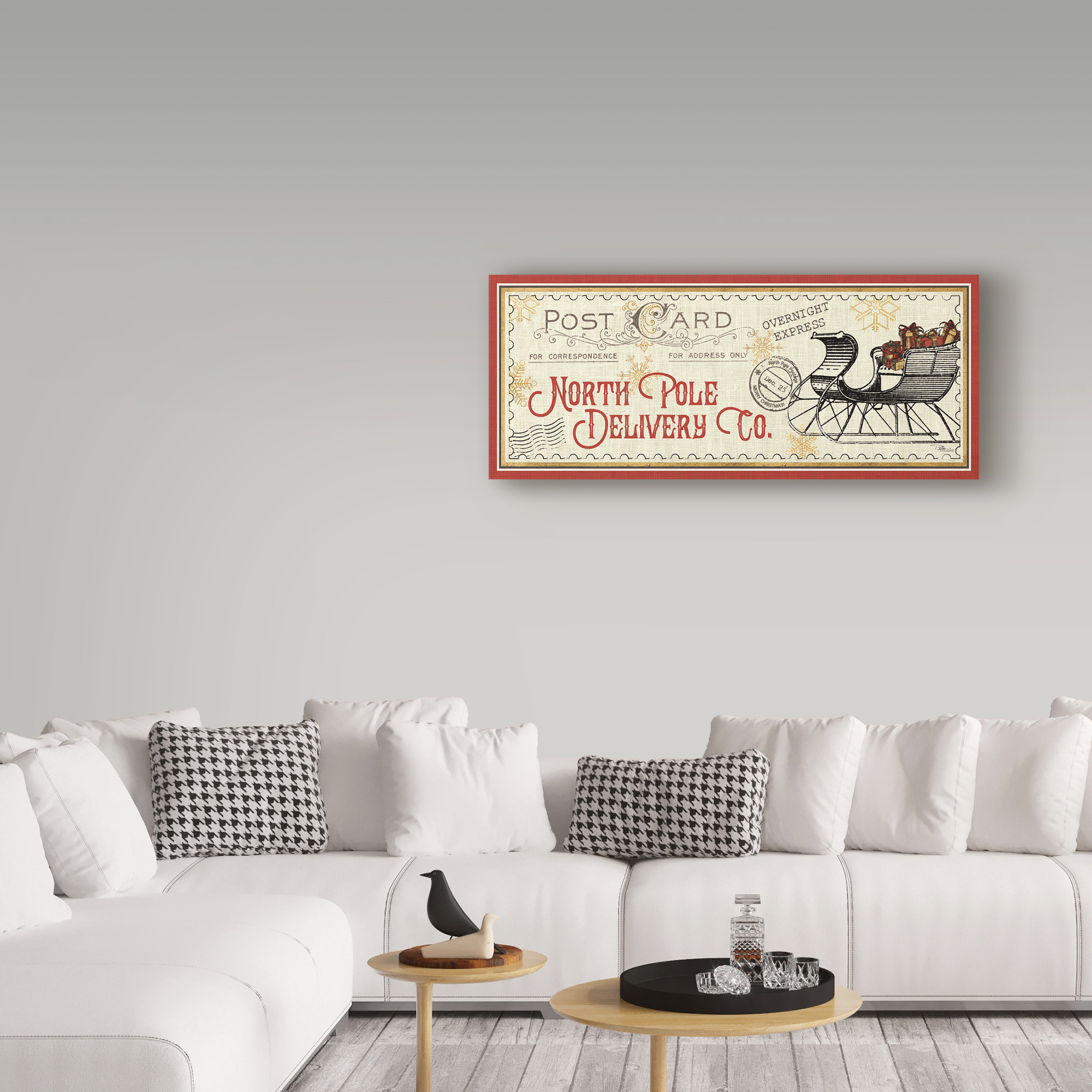 Trademark Fine Art 'North Pole Express VI' Canvas Art by Pela Studio