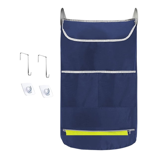 Cesta para la colada del hogar, bolsa para ropa, cestas de almacenamiento, cesta para ropa sucia Azul