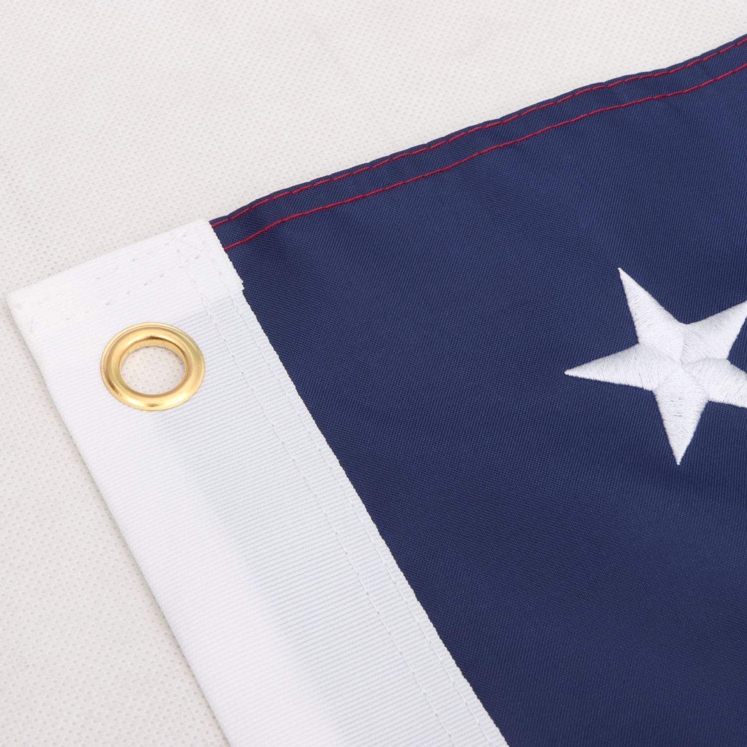 Meponn American Flag 4*6FT Outdoor Heavy Duty Deluxe, Spun Polyester Durable US Flag, Embroidered Stars, Sewn Stripes, Brass Grommets, Vivid Color All Weather Flag for Outside