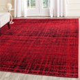 thumbnail image 2 of Safavieh Adirondack Collection ADR116F Tapis Moderne Abstrait Rouge et Noir (3 Pieds x 5 Pieds), 2 of 3