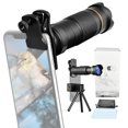 thumbnail image 1 of Telephoto Lens,Clip Lens Cloth 36x Lens Kit Lens Kit With Lens Cloth Observation Cloth Observation Concert Kit With Clip, 1 of 6
