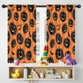 thumbnail image 5 of Blackout Kids Curtains,Halloween Black Pumpkins and Bats Childrens Insulated Curtains Set Of 2,Bedroom Essentials,Toddler Room Decor 42"x54", 5 of 5