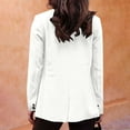 thumbnail image 6 of ZVAVZ Womens Clothes Sale Elegant Blazers for Women Business Lapel Button Office Blazer Casual Solid Open Front Cardigan Fashion Long Sleeve Suit Jacket Petite Blazers for Women, 6 of 7