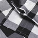 thumbnail image 5 of 6X Cenefas de Cuadros de para Cocina, Cenefas de Cuadros de Granja para Decoración de Tratamiento de Ventanas ( y Negro), 5 of 8