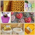 thumbnail image 5 of Premium T-Shirt Yarn (10oz/109 Yards) - Soft Stretch Crochet & Knitting Yarn for DIY Crafts, Baskets, Rugs, Bags - Upcycled Fabric Yarn‌, 5 of 7