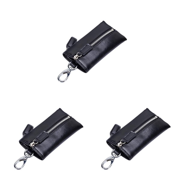 Cartera de cuero Qarigey Llaves Monedero Viaje Playa Llavero Labial Tarjeta de crédito Paquete con cremallera Regalos para mujeres