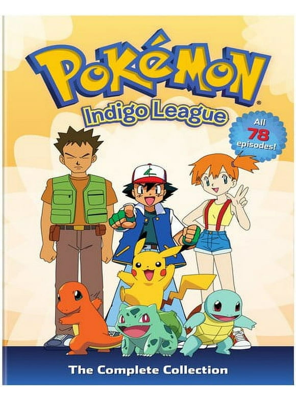 Pokemon: Indigo League - The Complete Collection (DVD), Viz Media, Anime