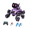 thumbnail image 4 of Juguete electrónico inteligente Strade Fareast Limited perro robot embroma juguete educativo ojos LED música RC, 4 of 8