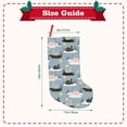 thumbnail image 3 of KLL Swan Princess On Lake for 18" Christmas Stocking Snowman Xmas Stocking Holiday Christmas Decoration Gifts for Family Kids, 3 of 8