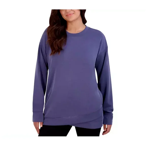 Sage Women's Long Sleeve Tunic, Blue Small
