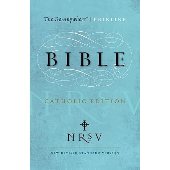 Pre-Owned NRSV -- Go-Anywhere Thinline Bible Catholic Edition, 9780062048363, 0062048368, Paperback, Catholic ed edition