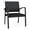 Adler-Castillo Black, variant on Newport Reception Waiting 18.5" Steel Guest Chair / Black Steel / Blue