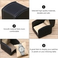 thumbnail image 3 of MasteelfCA 3pcs High-end PU Leather Watch Box Elegant Wristwatch Jewelry Storage Case, 3 of 8