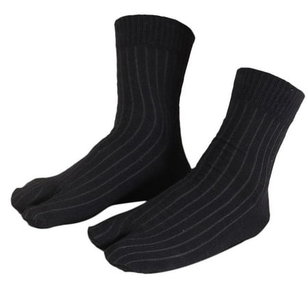

Pure Sandal 2 Toe Socks Stripes Socks Valgus Black Size
