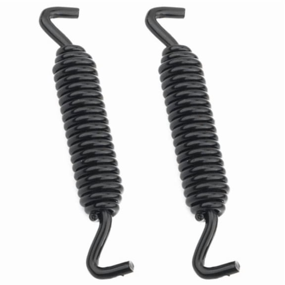 2X Motorcycle Kickstand Stand Springs for 883 Touring Glide Softail 500 750 Black