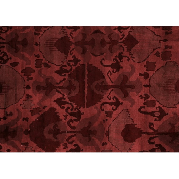 Ahgly Company Indoor Rectangle Persian Red Bohemian Area Rugs, 8' x 12'