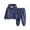 C184 Dark Blue, variant on CONZONE Toddler Boys Outfits 2 Piece Tie Dye Long Sleeve Hoodies Jogger Pants Set Soft Fall Winter Clothes for Kids