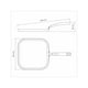 thumbnail image 2 of Plancha Tramontina en Aluminio con Revestimiento Interno con Antiadherente Starflon Max y Externo de Poliéster Rojo 28 cm 1,1 L, 2 of 2