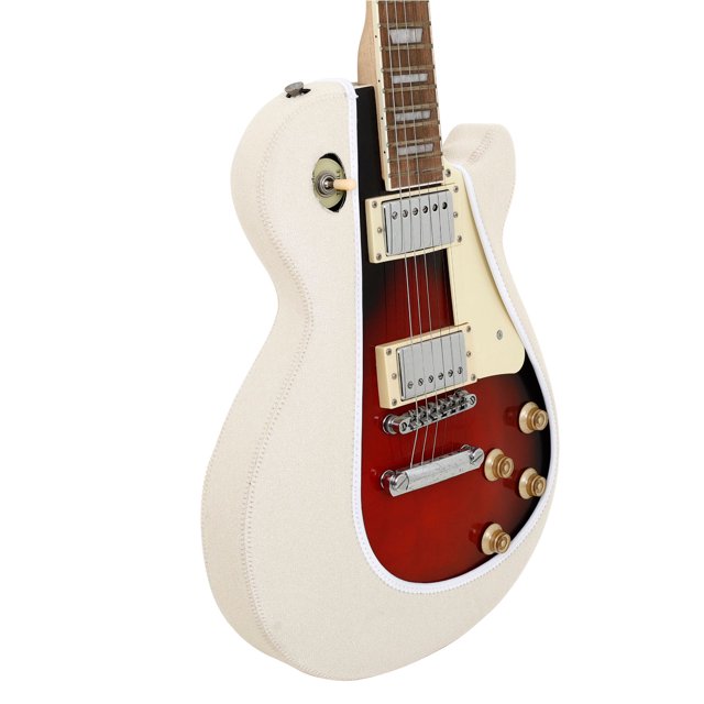 Electric Guitar Tailored Dust Cover, GT-113 Dust Resistant Cover with Bump Protection, Pure Color for LP