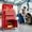Red, variant on 12-Drawer Tool Chest with Wheels,2-In-1 Detachable Metal Toolbox Storage Cabinet Organizer(Pink)