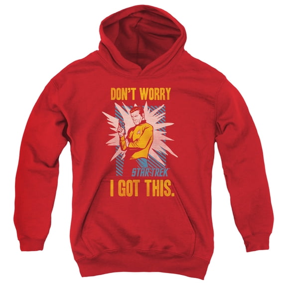 Star Trek - Got This - Youth Hooded Sweatshirt - Large