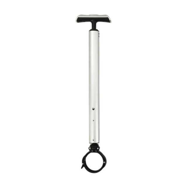 Manija de hoverboard, soporte del manillar para agarres de mango de 6.5 pulgadas, 7 pulgadas, 10 pulgadas, reposabrazos del scooter de equilibrio de accesorio Gris plateado