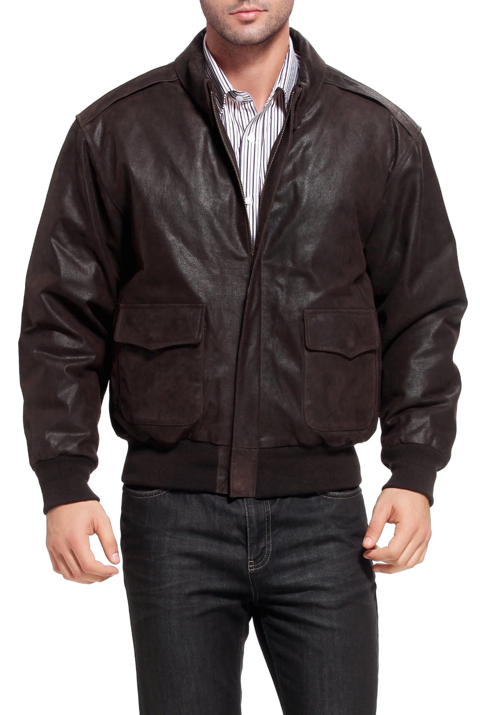 air force one leather jacket