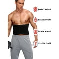 thumbnail image 4 of MISS MOLY Waist Trainer for Men & Women Workout Belt for Body Weight Loss Fitness Fat Burner Trimmer Back Support Girdle, 4 of 5