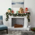 thumbnail image 6 of Nearly Natural 9' Prelit LED Ornament and Pinecone Artificial Christmas Garland, 6 of 7