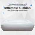thumbnail image 4 of Wosthever Cojín inflable Kayak Cojines de asiento de barco de pesca Deportes acuáticos portátiles Remo Canotaje Pesca Camping Deportes acuáticos, 4 of 6