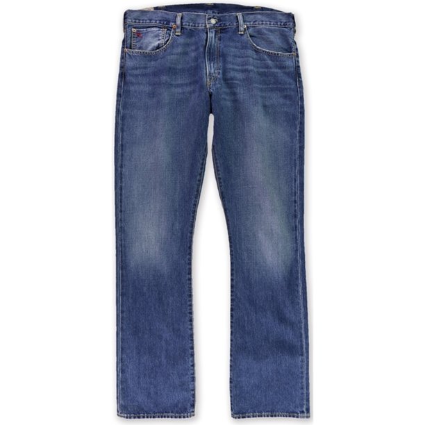 Ralph Lauren - Vaqueros varick para hombre, color azul, 34 W x 32 L