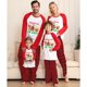 thumbnail image 2 of Pijamas familiares a juego de Navidad, conjuntos de pijamas a cuadros blancos y negros, en julio, Verano, 2 of 4